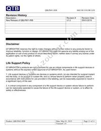 QBLP601-RIB Datasheet Page 11