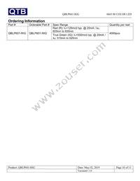 QBLP601-RIG Datasheet Page 10