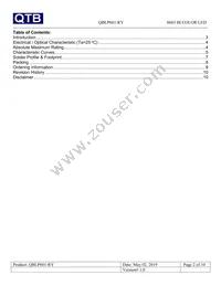 QBLP601-RY Datasheet Page 2