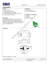 QBLP601-RY Datasheet Page 3