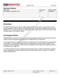 QBLP613-IR1 Datasheet Page 9