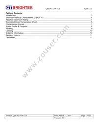 QBLP613-IW-CW Datasheet Page 2