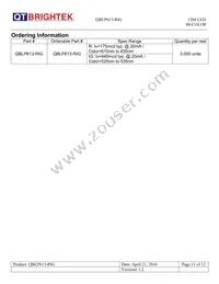 QBLP613-RIG Datasheet Page 11