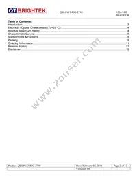 QBLP613-RIG-2790 Datasheet Page 2