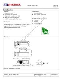 QBLP613-RIG-2790 Datasheet Page 3