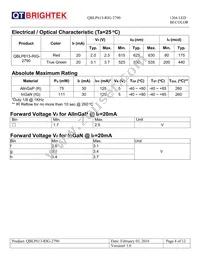 QBLP613-RIG-2790 Datasheet Page 4