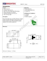 QBLP617-AG Datasheet Page 3