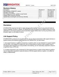 QBLP617-AG Datasheet Page 13
