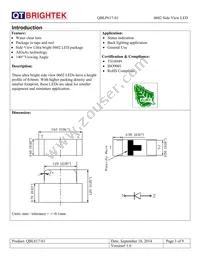 QBLP617-S1 Datasheet Page 3