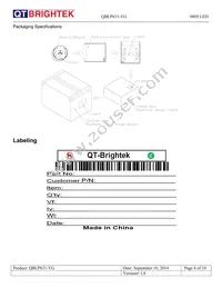 QBLP631-YG Datasheet Page 8