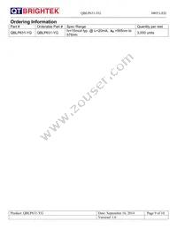 QBLP631-YG Datasheet Page 9