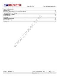 QBLP651-S1 Datasheet Page 2