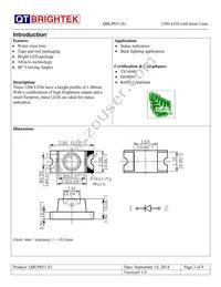 QBLP651-S1 Datasheet Page 3