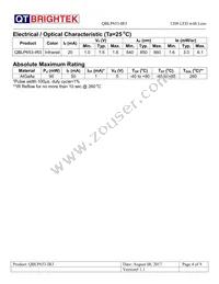 QBLP653-IR3 Datasheet Page 4