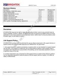 QBLP653-IW Datasheet Page 14