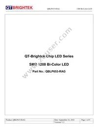 QBLP653-RAG Datasheet Cover