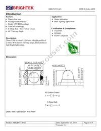 QBLP653-SAG Datasheet Page 3