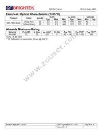 QBLP653-SAG Datasheet Page 4