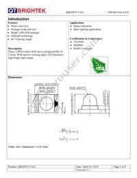 QBLP653-YAG Datasheet Page 3