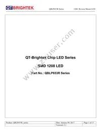 QBLP653R-R Datasheet Cover