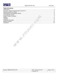 QBLP655R-IW-2897 Datasheet Page 2