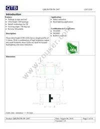 QBLP655R-IW-2897 Datasheet Page 3