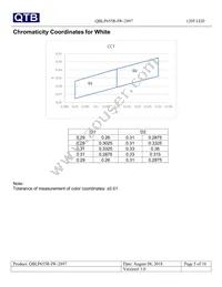 QBLP655R-IW-2897 Datasheet Page 5