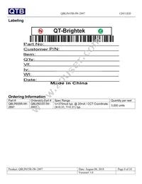 QBLP655R-IW-2897 Datasheet Page 9