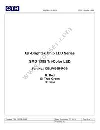 QBLP655R-RGB Datasheet Cover