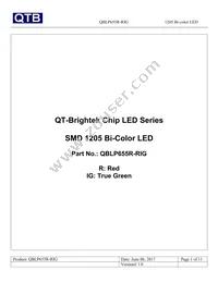 QBLP655R-RIG Datasheet Cover