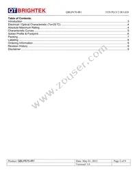 QBLP670-IR1 Datasheet Page 2