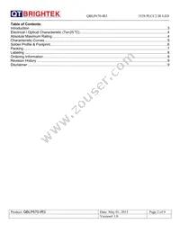 QBLP670-IR3 Datasheet Page 2