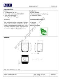 QBLP670-R-2897 Datasheet Page 3