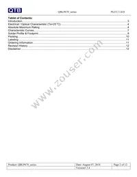 QBLP670-Y Datasheet Page 2