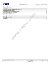 QBLP670R-IW-CW Datasheet Page 2