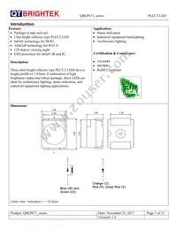 QBLP671E-IG Datasheet Page 3