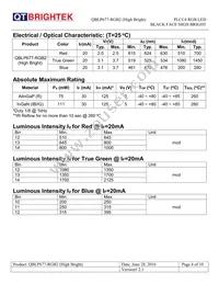 QBLP677-RGB2 (HIGH BRIGHT) Datasheet Page 4