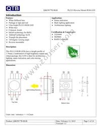 QBLP677R-RGB Datasheet Page 3