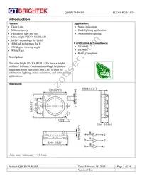 QBLP679-RGB5 Datasheet Page 3