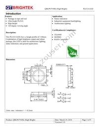 QBLP679-RK (HIGH BRIGHT) Datasheet Page 3