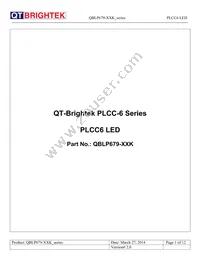 QBLP679-YK Datasheet Cover