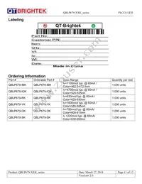 QBLP679-YK Datasheet Page 11