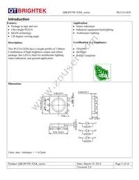 QBLP679E-IGK Datasheet Page 3