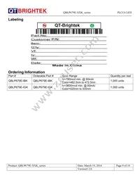 QBLP679E-IGK Datasheet Page 9