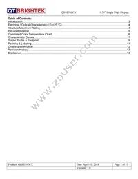 QBSS391CB Datasheet Page 2