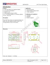 QBTS400R Datasheet Page 3