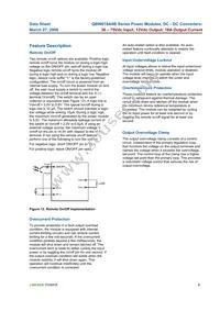 QBW018A0B71-H Datasheet Page 9