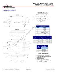 QD48S033050-NS00G Datasheet Page 2