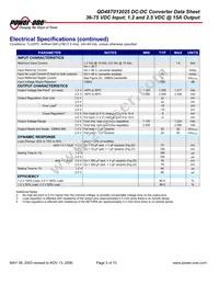 QD48T012025-NCB0 Datasheet Page 3