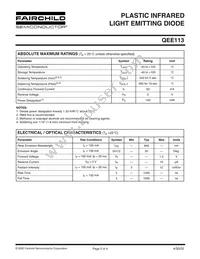 QEE113E3R0 Datasheet Page 2